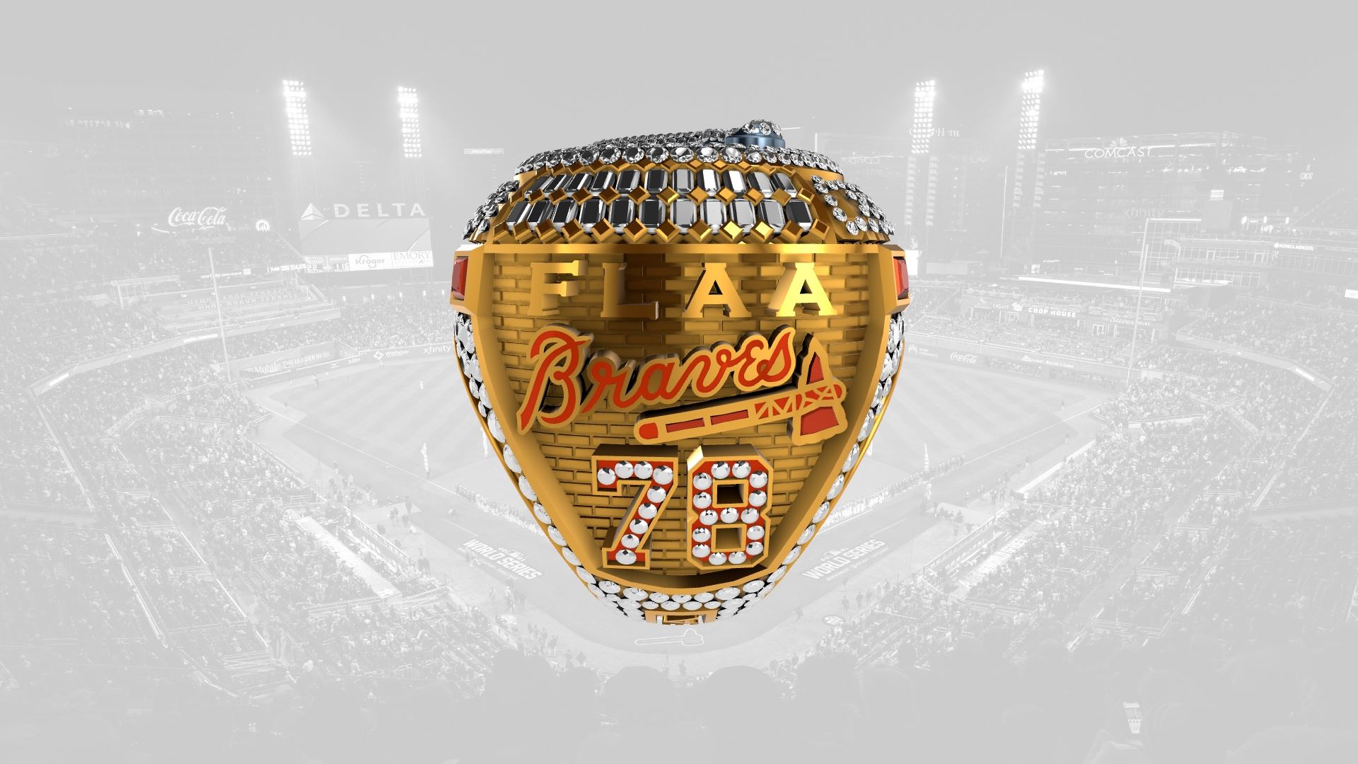 2021 Braves World Series Ring - Jay Flaa